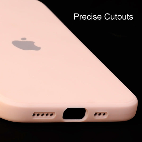 Peach Candy Silicone Case for Apple Iphone 12 - The Hatke