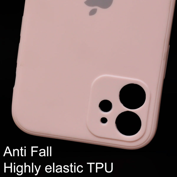 Peach Candy Silicone Case for Apple Iphone 12 - The Hatke