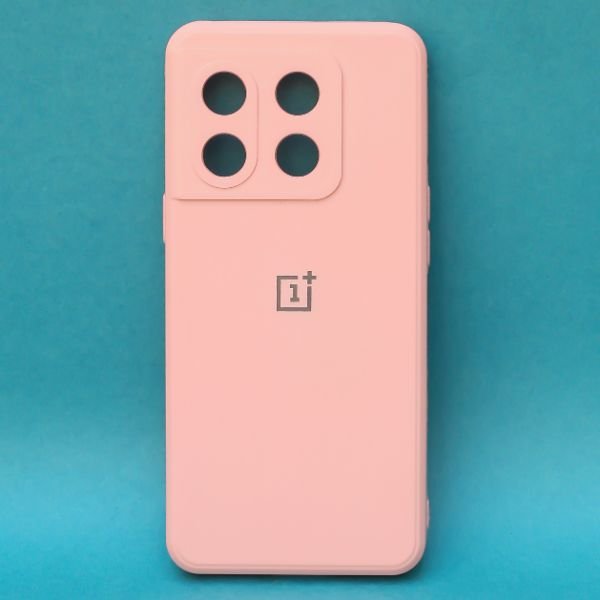 Peach Candy Silicone Case for Oneplus 10 Pro - The Hatke
