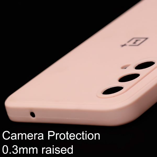 Peach Candy Silicone Case for Oneplus Nord CE - The Hatke