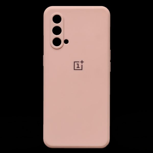 Peach Candy Silicone Case for Oneplus Nord CE - The Hatke