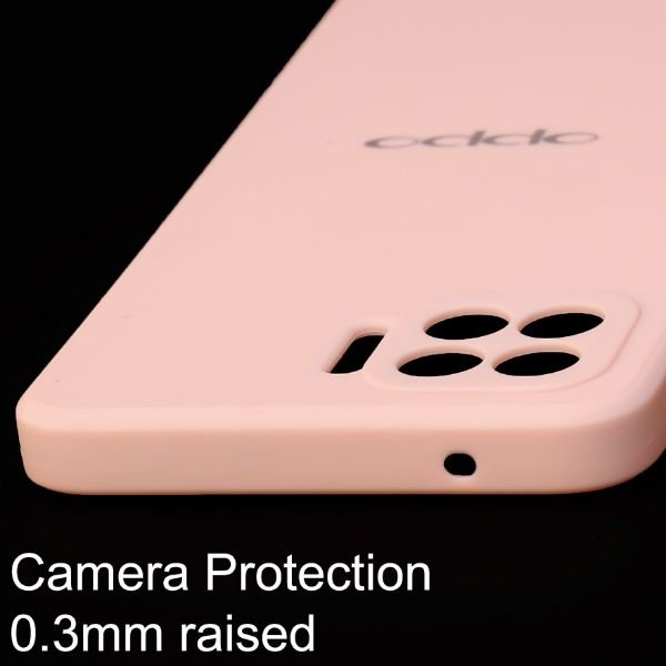 Peach Candy Silicone Case for Oppo F17 Pro - The Hatke