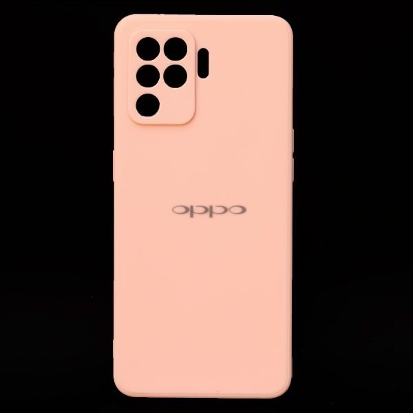 Peach Candy Silicone Case for Oppo F19 Pro - The Hatke