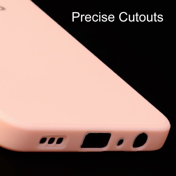 Peach Candy Silicone Case for Oppo F19 Pro - The Hatke