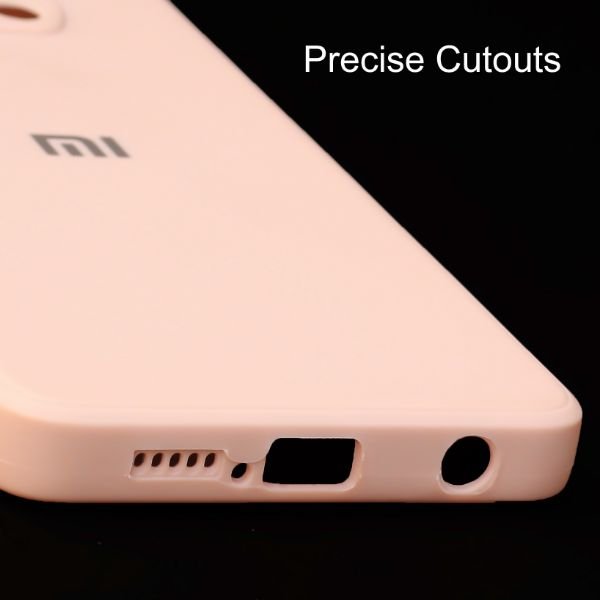 Peach Candy Silicone Case for Poco X3 Pro - The Hatke