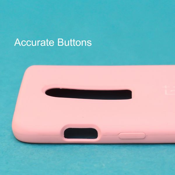 Pink Original Silicone case for Oneplus 6 - The Hatke