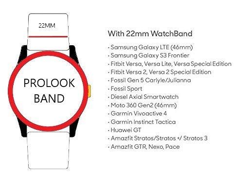 Pink Plain Silicone Strap For Smart Watch (22mm) - The Hatke