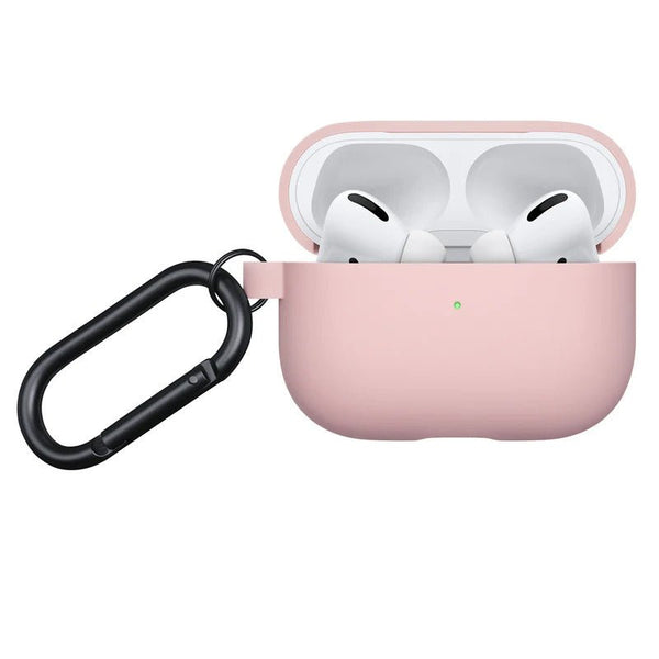 Pink Silicone Case For Apple Airpods 3 - The Hatke