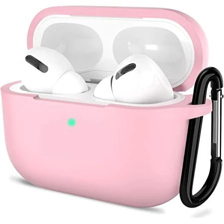 Pink Silicone Case For Apple Airpods 3 - The Hatke
