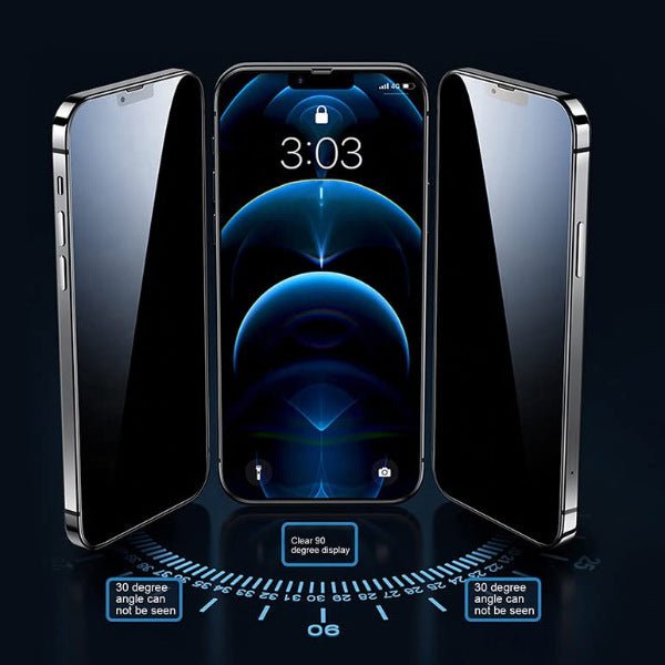 Privacy Glass Screen Protector for Apple Iphone 14 Plus - The Hatke