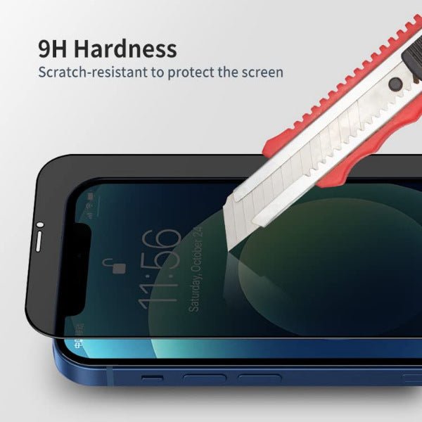 Privacy Glass Screen Protector for Apple Iphone 14 Plus - The Hatke