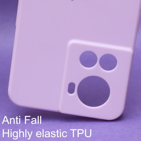 Purple Candy Silicone Case for Oneplus 10R - The Hatke
