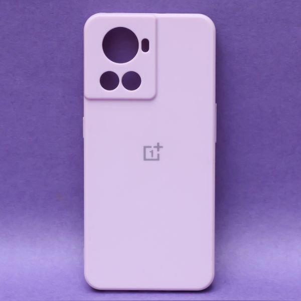 Purple Candy Silicone Case for Oneplus 10R - The Hatke