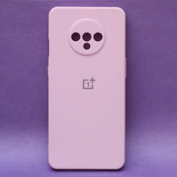 Purple Candy Silicone Case for Oneplus 7T - The Hatke