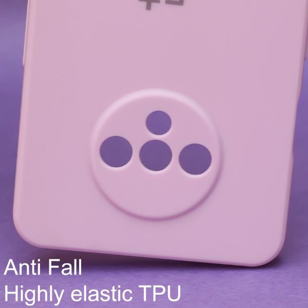 Purple Candy Silicone Case for Oneplus 7T - The Hatke