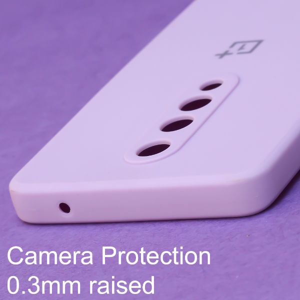 Purple Candy Silicone Case for Oneplus 8 - The Hatke