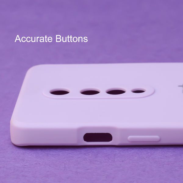 Purple Candy Silicone Case for Oneplus 8 - The Hatke