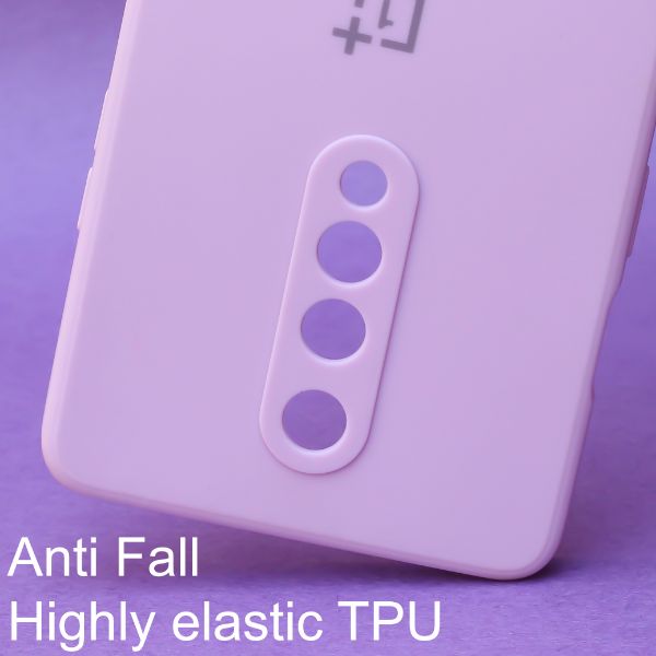 Purple Candy Silicone Case for Oneplus 8 - The Hatke