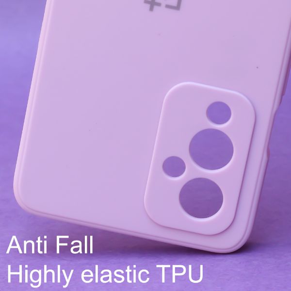 Purple Candy Silicone Case for Oneplus 9 - The Hatke