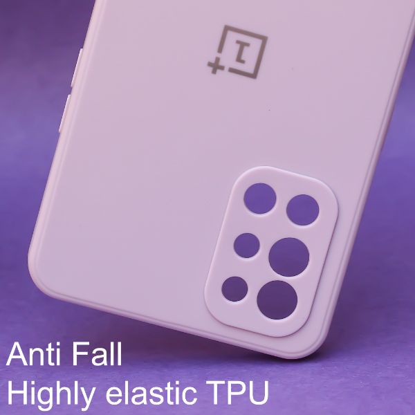 Purple Candy Silicone Case for Oneplus 9R - The Hatke