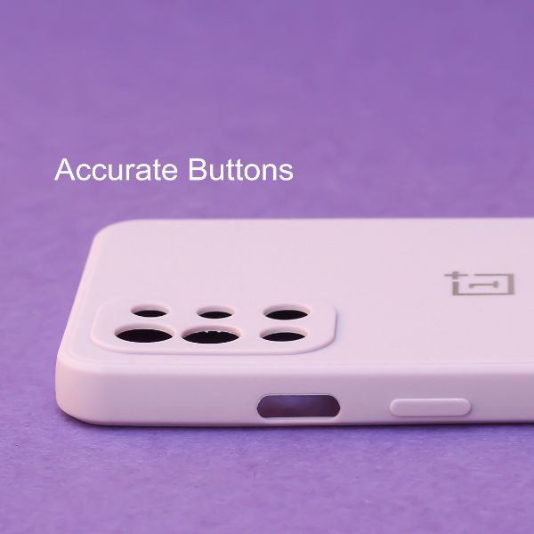 Purple Candy Silicone Case for Oneplus 9R - The Hatke