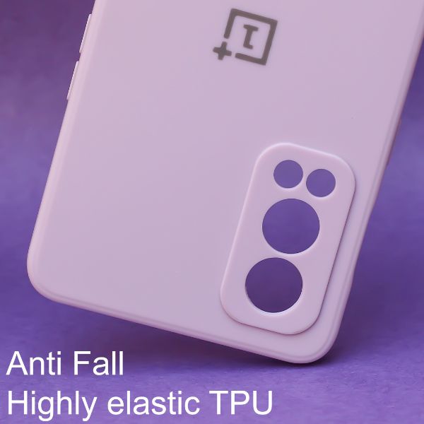 Purple Candy Silicone Case for Oneplus Nord 2 - The Hatke