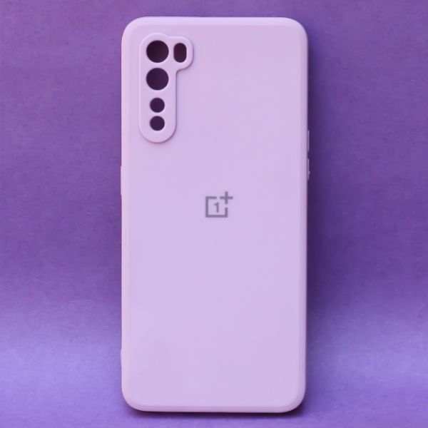 Purple Candy Silicone Case for Oneplus Nord - The Hatke