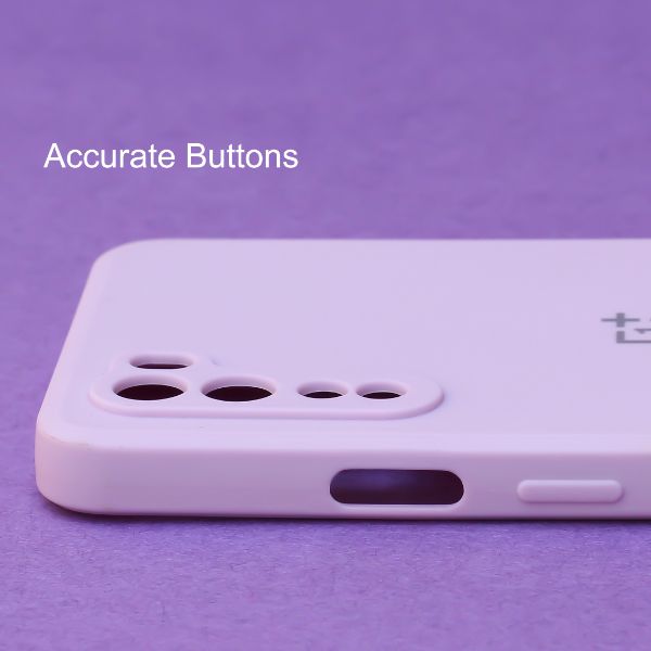 Purple Candy Silicone Case for Oneplus Nord - The Hatke