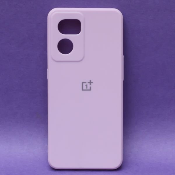 Purple Candy Silicone Case for Oneplus Nord CE 2 - The Hatke