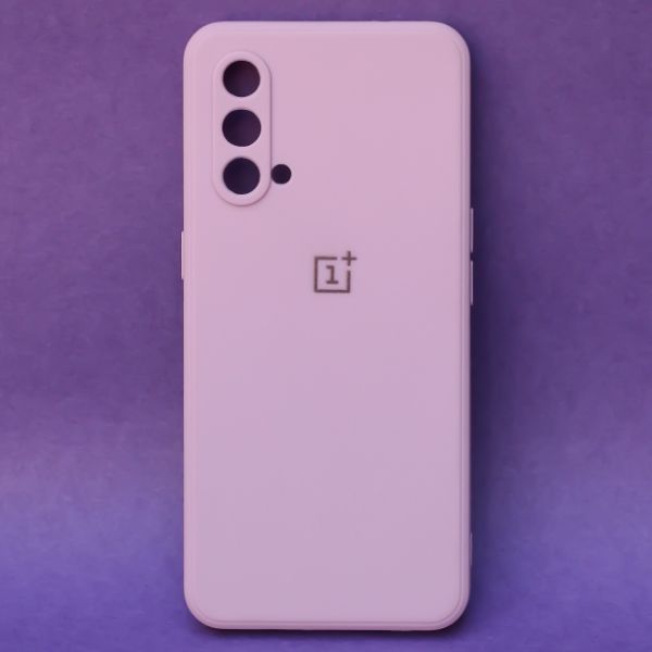 Purple Candy Silicone Case for Oneplus Nord CE - The Hatke