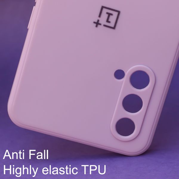 Purple Candy Silicone Case for Oneplus Nord CE - The Hatke