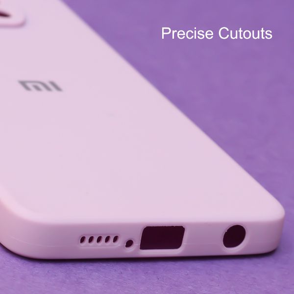 Purple Candy Silicone Case for Poco X3 - The Hatke
