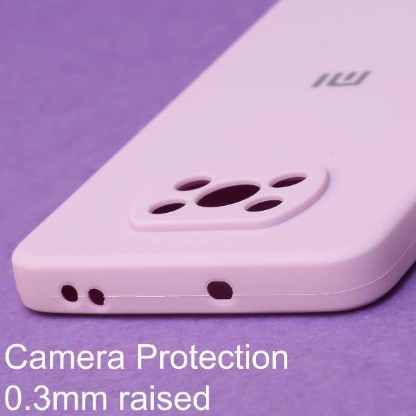 Purple Candy Silicone Case for Poco X3 - The Hatke