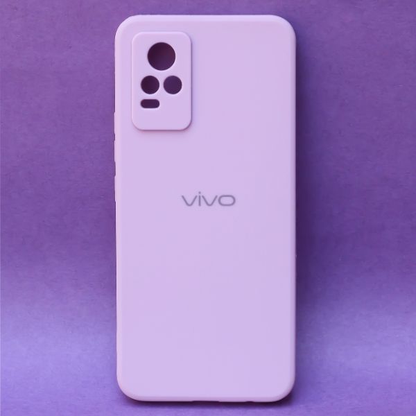 Purple Candy Silicone Case for Vivo V20 - The Hatke