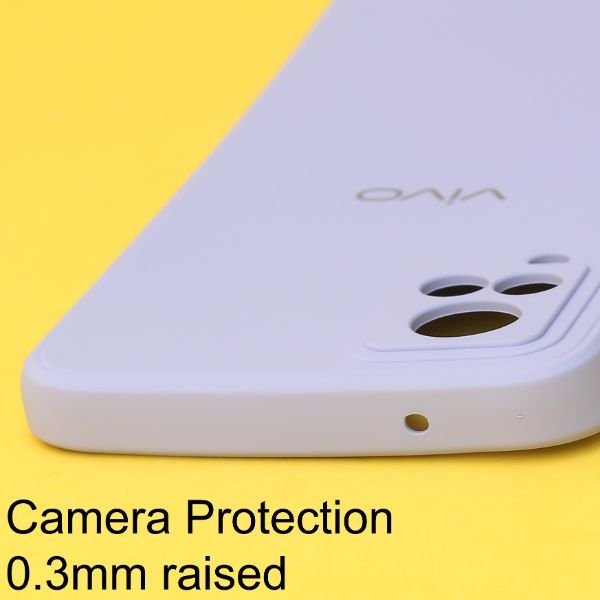 Purple Candy Silicone Case for Vivo V21 - The Hatke