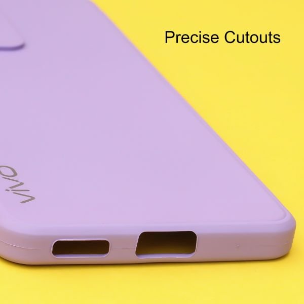 Purple Candy Silicone Case for Vivo V23 - The Hatke