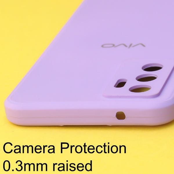 Purple Candy Silicone Case for Vivo V23e - The Hatke