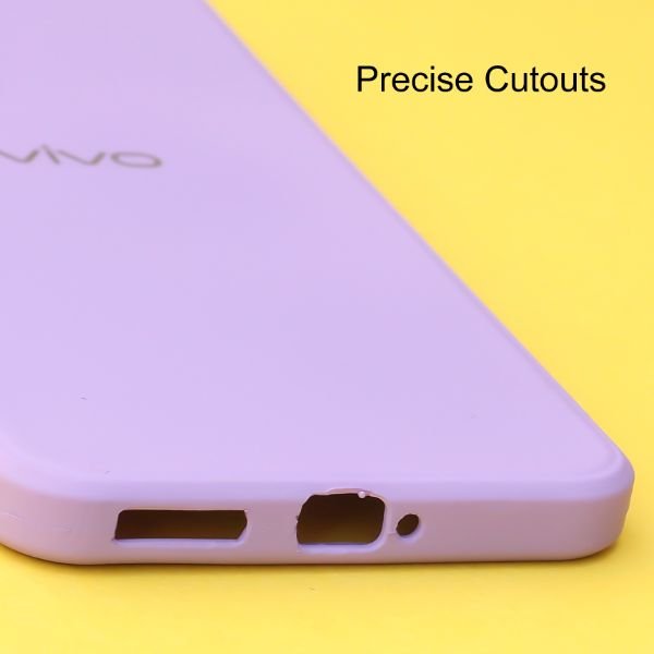 Purple Candy Silicone Case for Vivo V23e - The Hatke