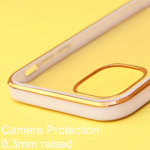 Purple Electroplated Transparent Case for Apple iphone 12 Pro Max - The Hatke