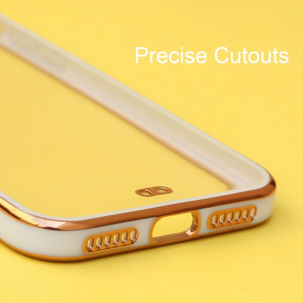 Purple Electroplated Transparent Case for Apple iphone 6/6s - The Hatke