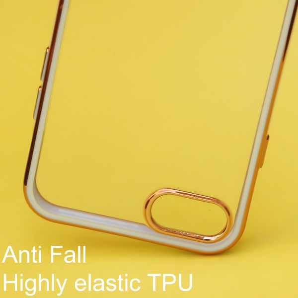 Purple Electroplated Transparent Case for Apple iphone 6/6s - The Hatke