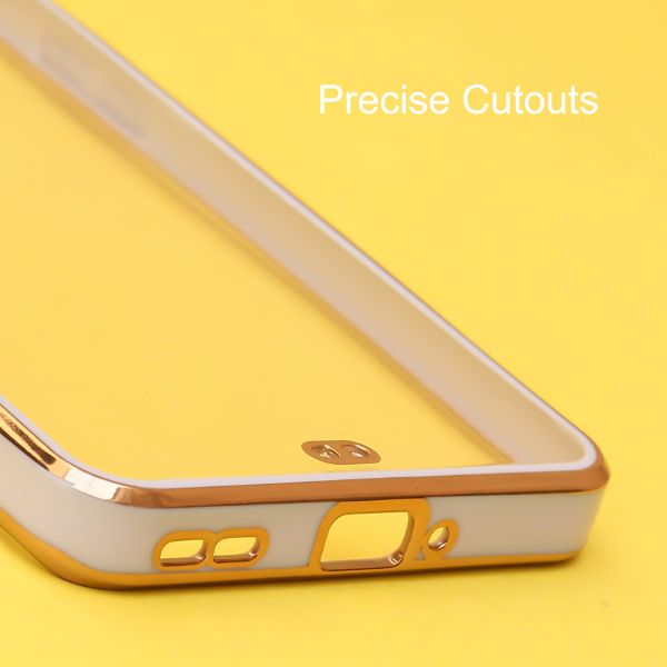 Purple Electroplated Transparent Case for Oneplus 9 Pro - The Hatke