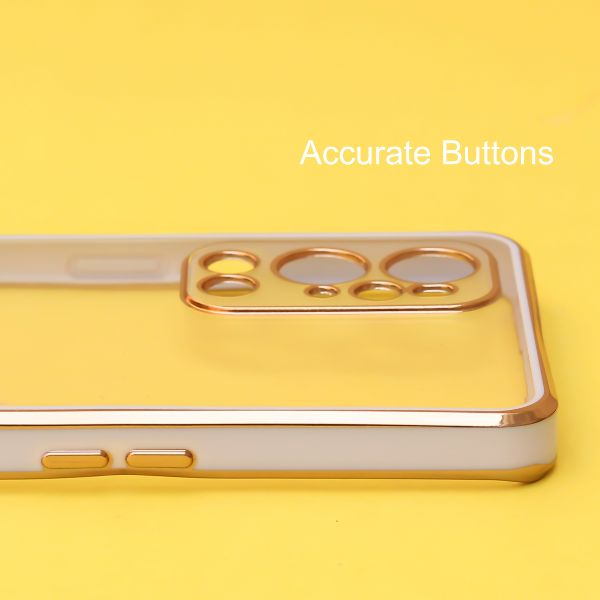 Purple Electroplated Transparent Case for Oneplus 9 Pro - The Hatke