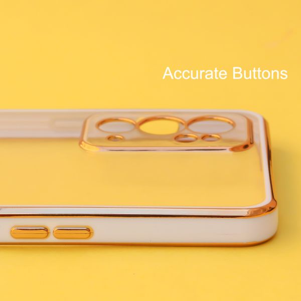 Purple Electroplated Transparent Case for Oneplus 9RT - The Hatke