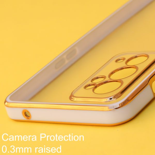 Purple Electroplated Transparent Case for Oneplus 9RT - The Hatke