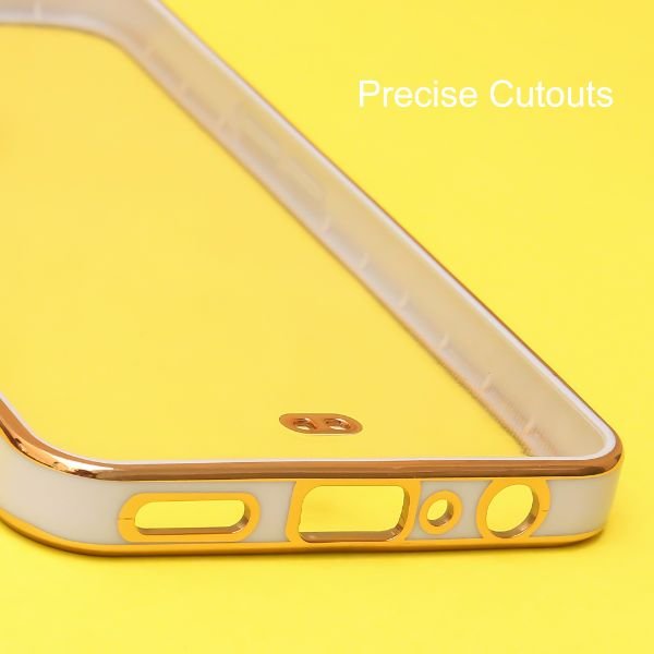 Purple Electroplated Transparent Case for Oneplus Nord CE 2 - The Hatke