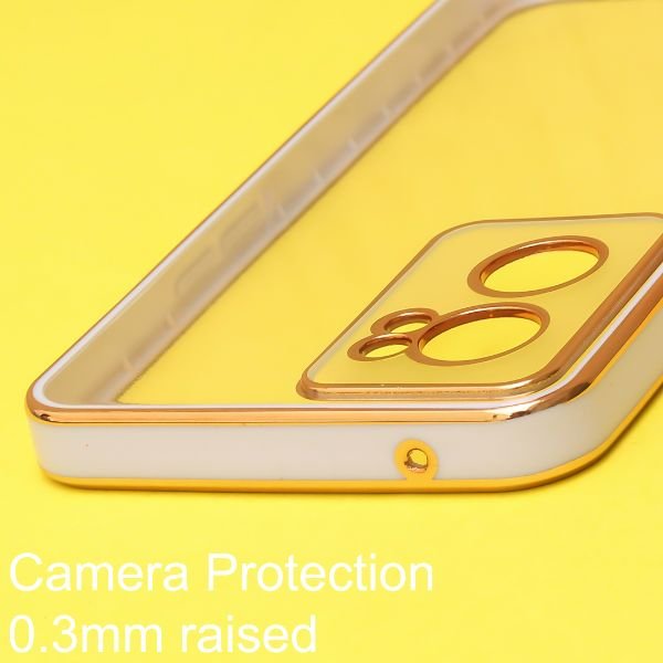 Purple Electroplated Transparent Case for Oneplus Nord CE 2 - The Hatke