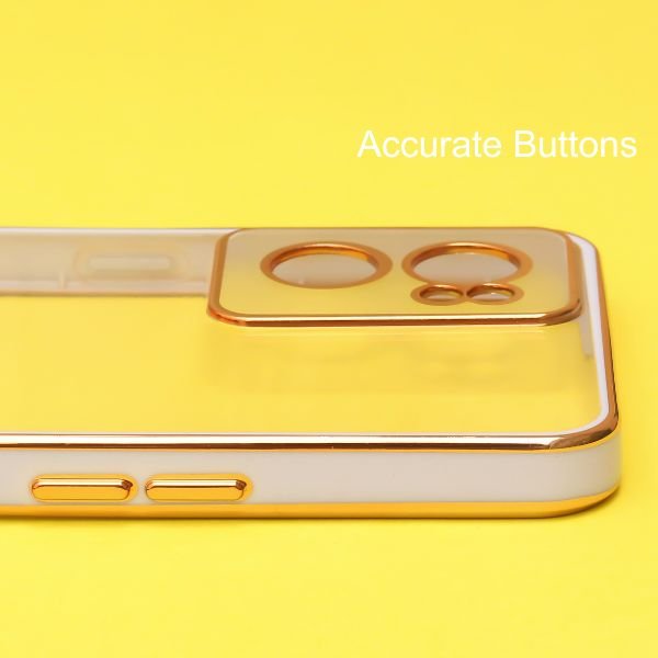 Purple Electroplated Transparent Case for Oneplus Nord CE 2 - The Hatke