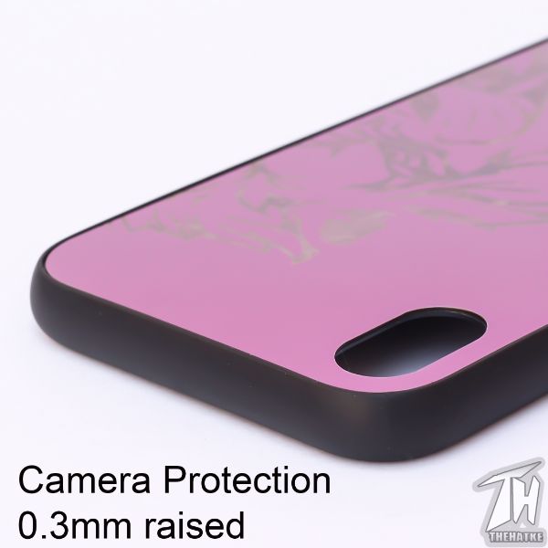 Purple Lion mirror Silicone Case for Apple Iphone XR - The Hatke