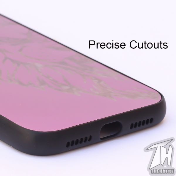 Purple Lion mirror Silicone Case for Apple Iphone X/Xs - The Hatke